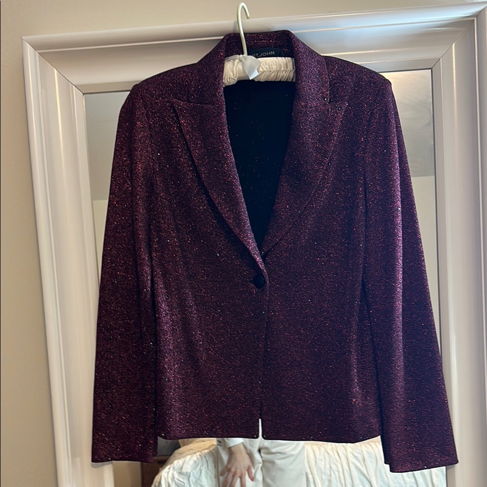 Elegant Purple Women's Blazer